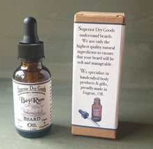 Load image into Gallery viewer, All Natural Bay Rum Beard Oil | Luxury | Essential Oils
