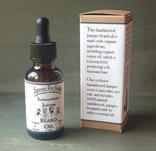 Load image into Gallery viewer, All Natural Sandalwood Juniper Beard Oil | Essential Oils
