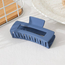 Load image into Gallery viewer, Solid Rectangular Hair Claw: ONE SIZE / BGE
