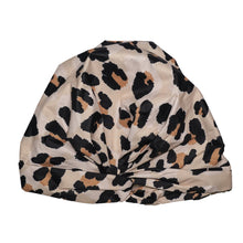 Load image into Gallery viewer, Luxe Shower Cap - Leopard
