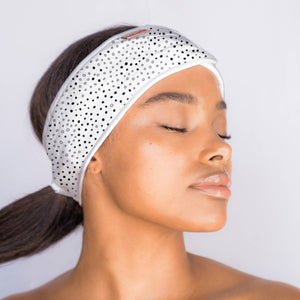 Microfiber Spa Headband - Micro Dot