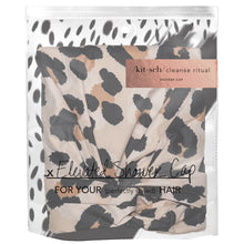 Load image into Gallery viewer, Luxe Shower Cap - Leopard
