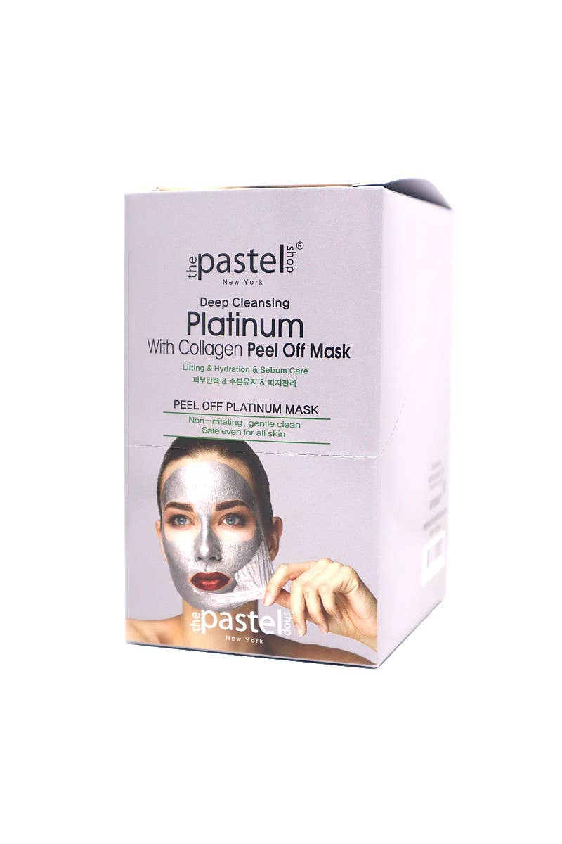 The Pastel Shop APO004PT Platinum Peel Off Mask - 24pc