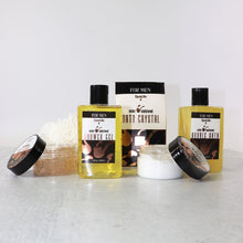Load image into Gallery viewer, All Natural Bath &amp; Body Luxury Spa Men&#39;s Sandalwood Gift Set
